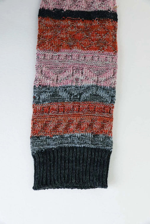 Boho Stripe Boot Socks