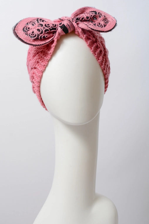 Embellished Bow Headband