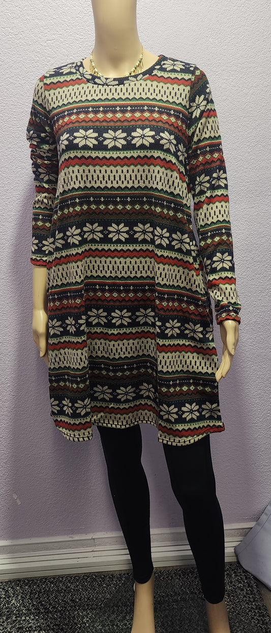Christmas Dress with Pockets