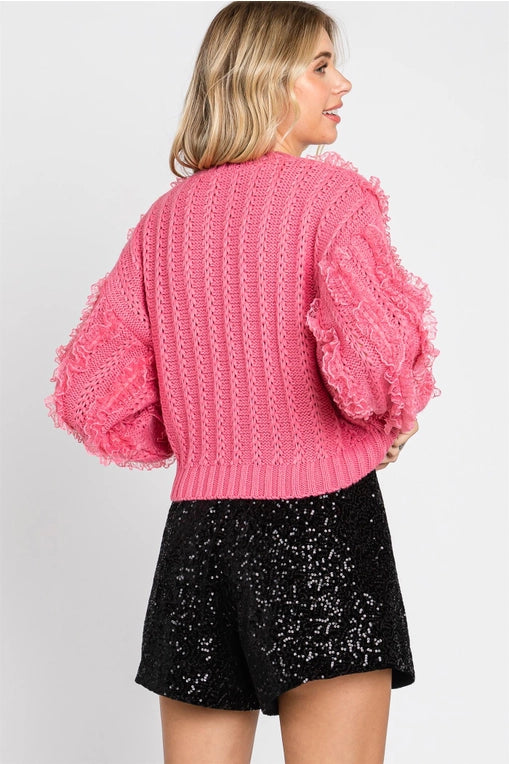 Textured Knit Sweater