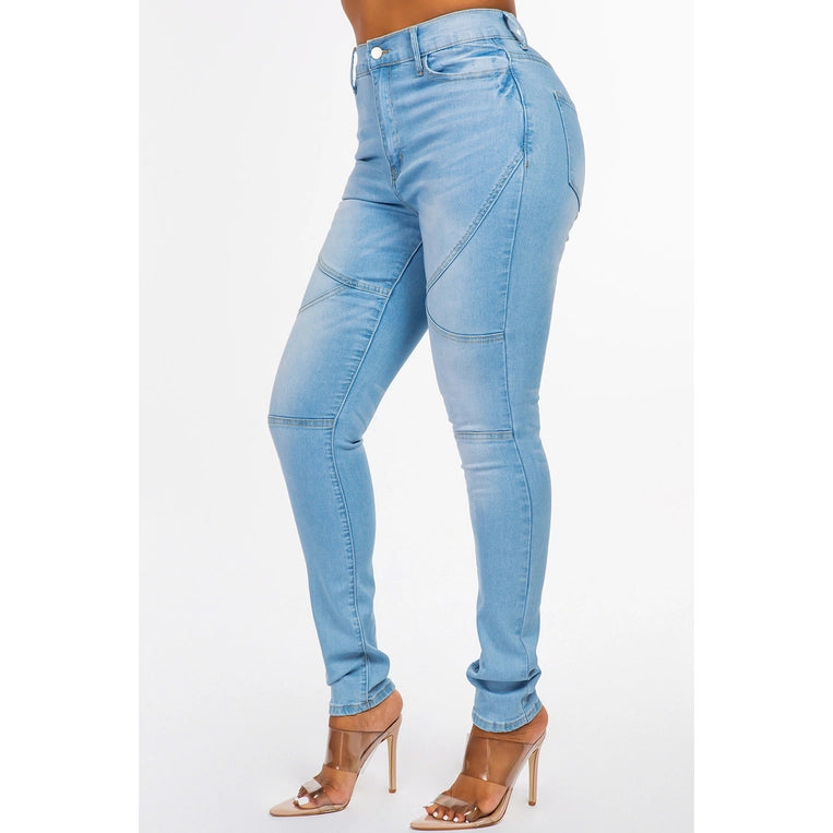 Seamed Skinny Jean