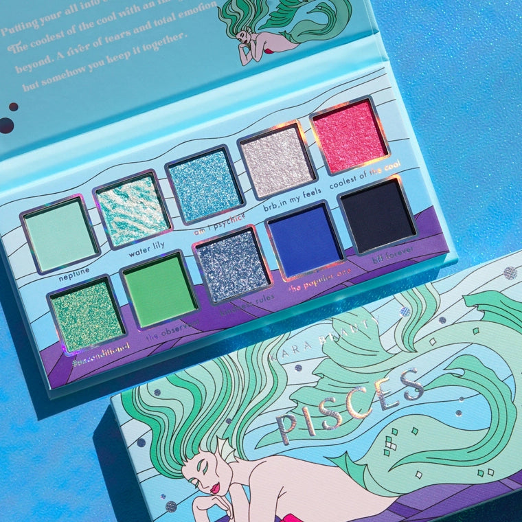 Zodiac Pisces Eyeshadow Palette
