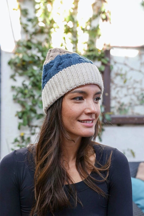 Colorblock Beanie