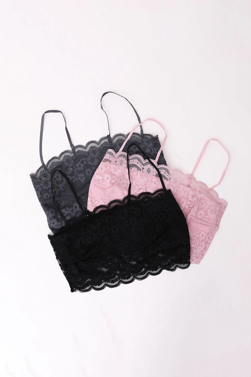Wide Lace Tube Top