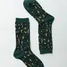 Leopard Knit Socks