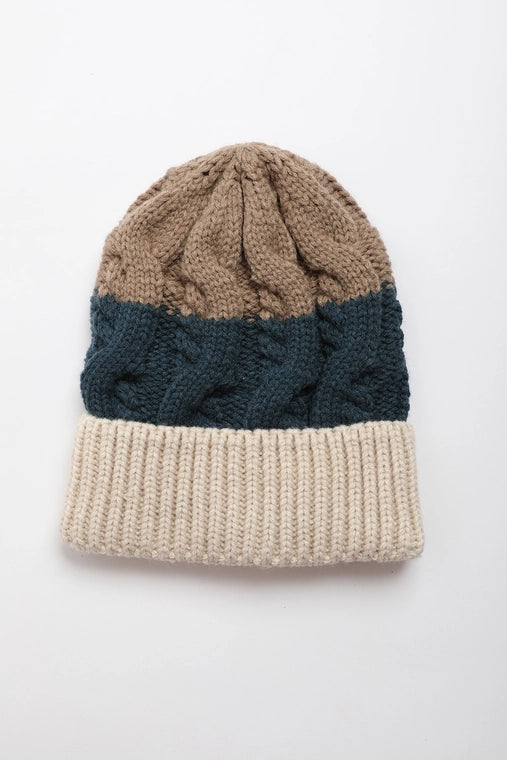 Colorblock Beanie