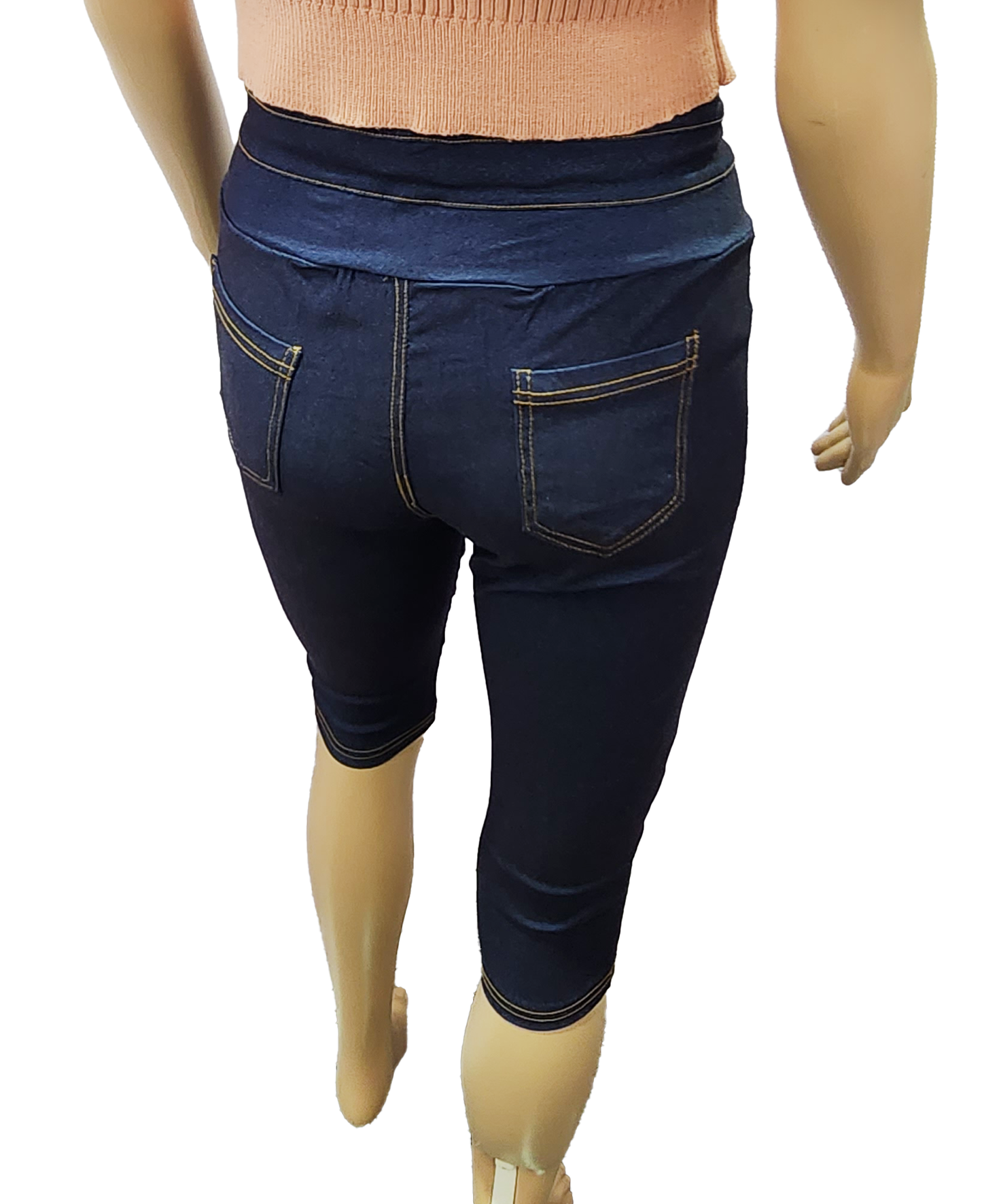 High-Waisted Capri