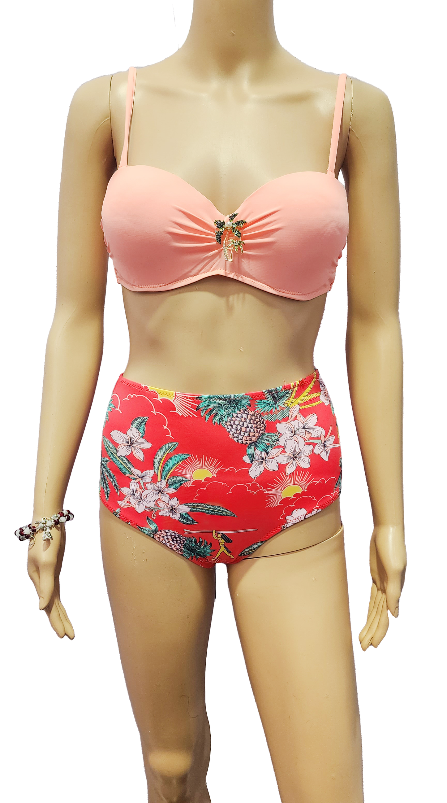 High-Waisted Paradise Bikini