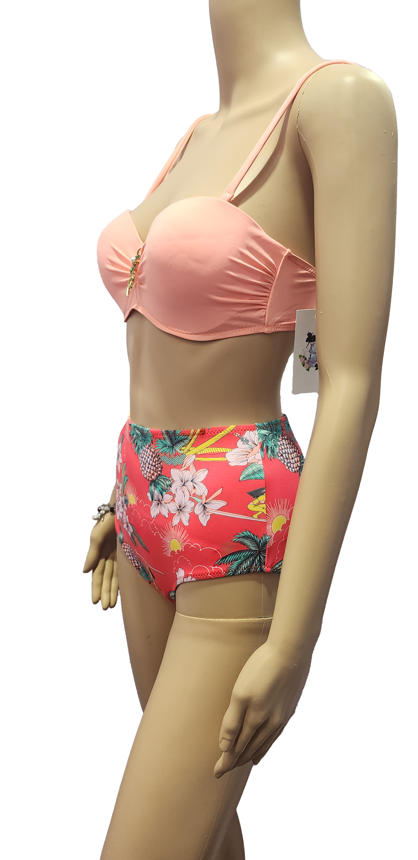 High-Waisted Paradise Bikini