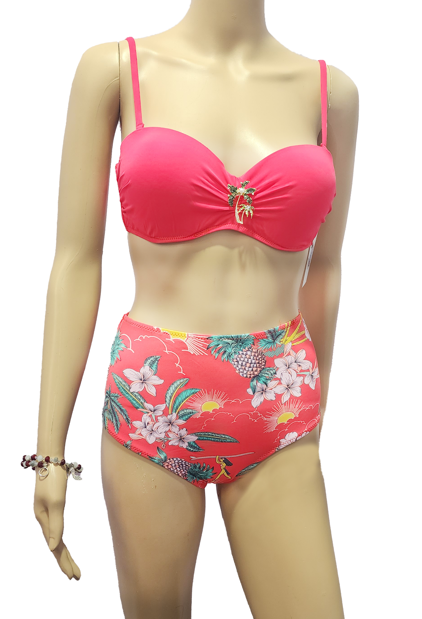 High-Waisted Paradise Bikini