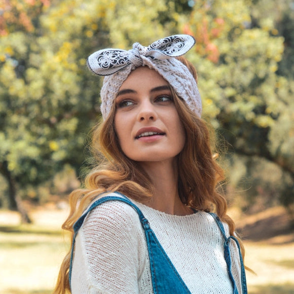 Embellished Bow Headband