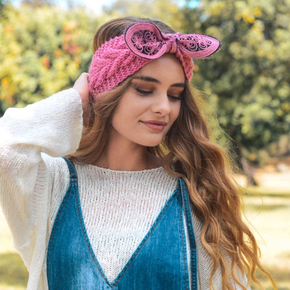 Embellished Bow Headband