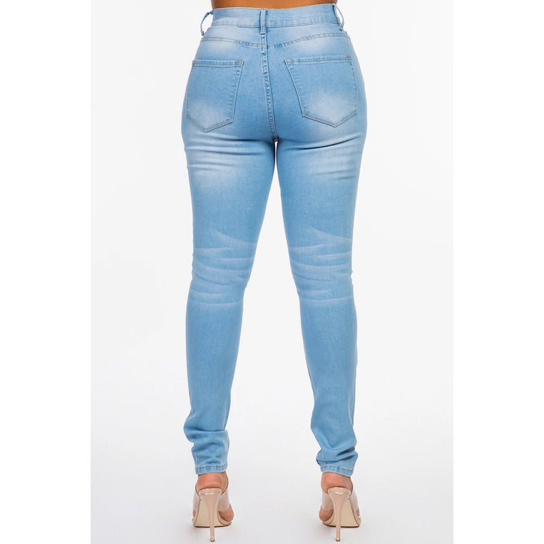Seamed Skinny Jean