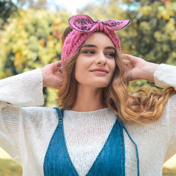 Embellished Bow Headband