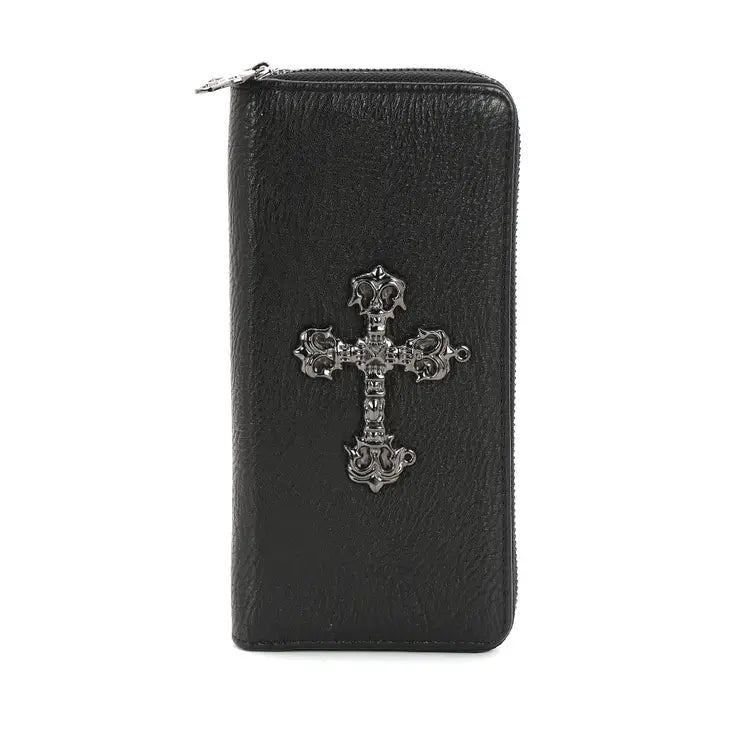 Metal Cross Wallet
