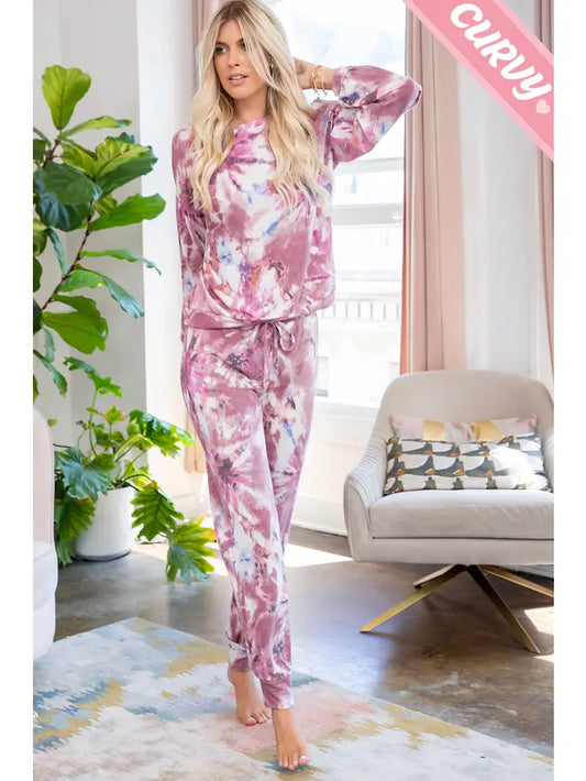 Tie Dye Loungewear Bottoms