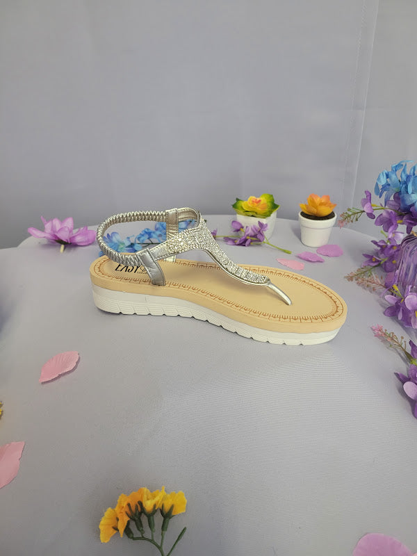 Casual Rhinestone Sandals