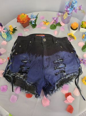 Lace up Side Shorts