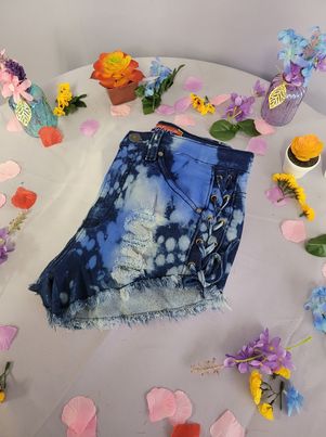 Lace up Side Shorts