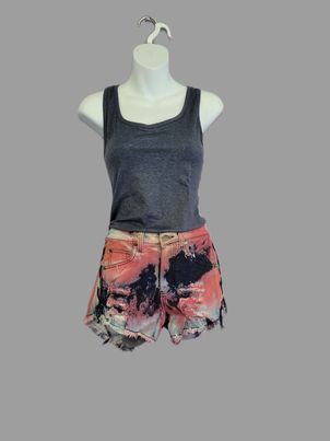 Lace up Side Shorts