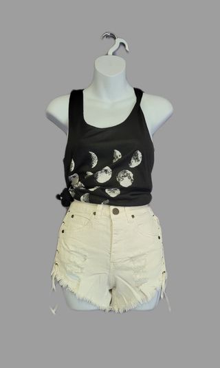 Lace up Side Shorts