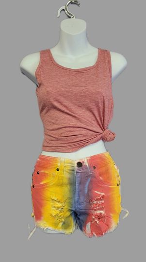 Lace up Side Shorts