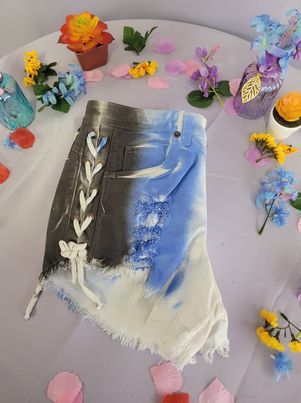 Lace up Side Shorts