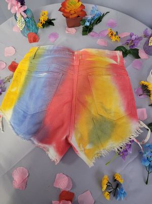 Lace up Side Shorts