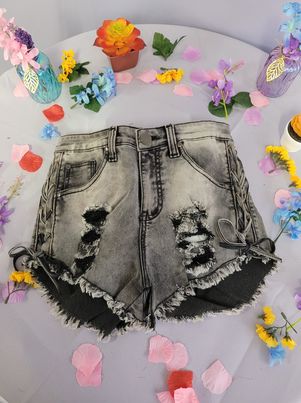 Lace up Side Shorts