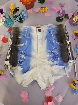 Lace up Side Shorts