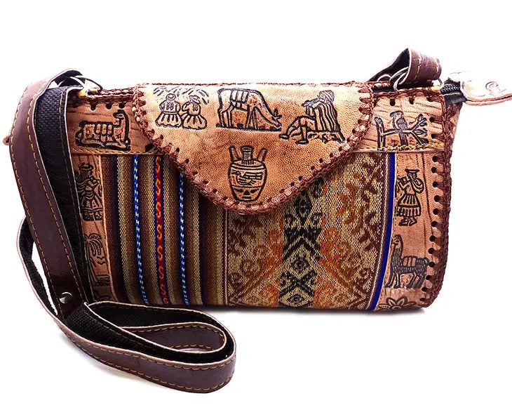 Large Leather Material Purse