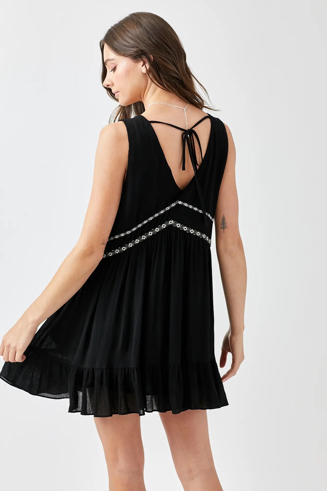 V-Neck Boho Dress