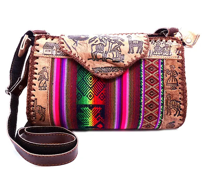 Large Leather Material Purse
