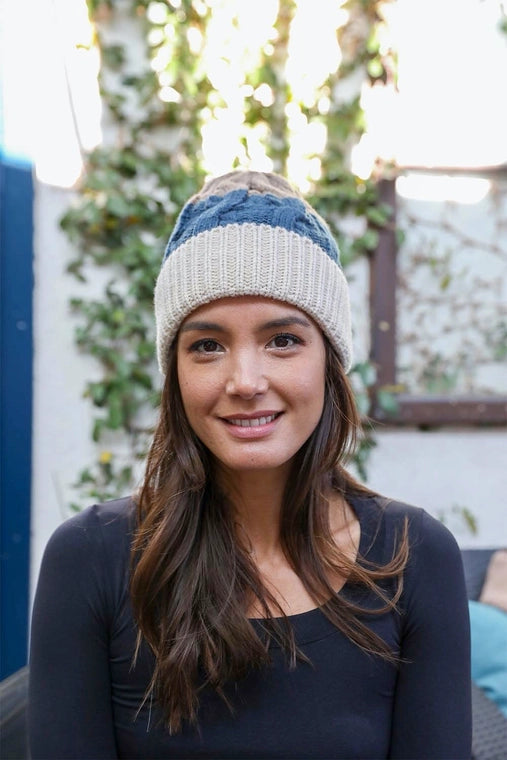 Colorblock Beanie