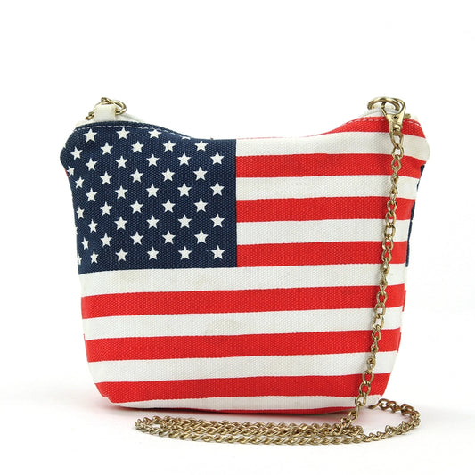 American Flag Crossbody Bag