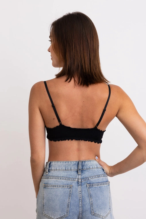 Lettuce Edge Triangle Bralette