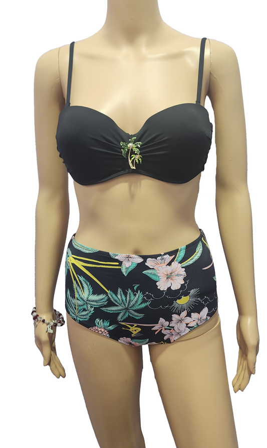 High-Waisted Paradise Bikini