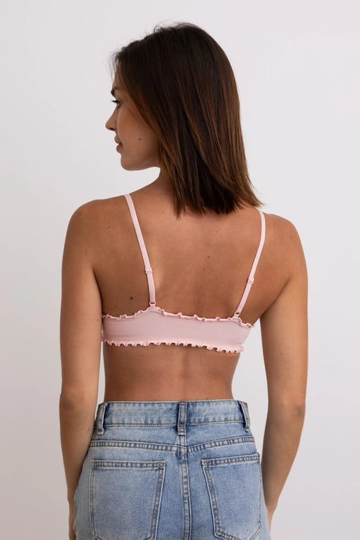 Lettuce Edge Triangle Bralette