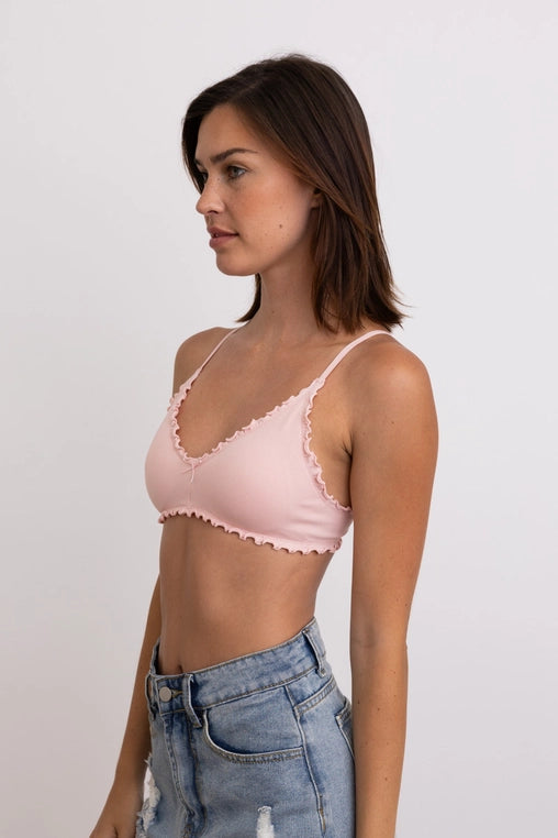 Lettuce Edge Triangle Bralette