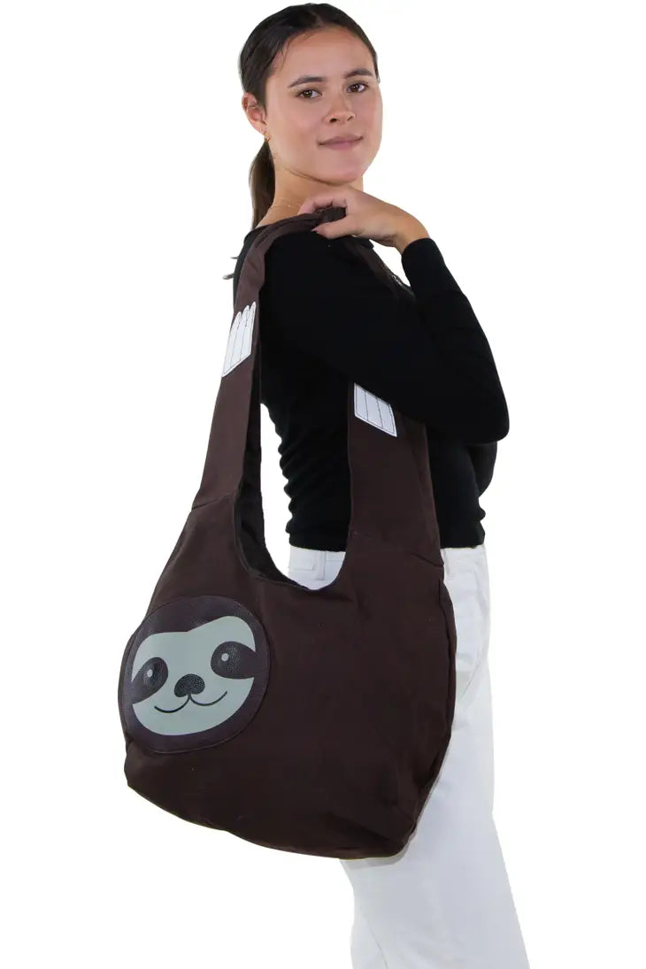 Hang Loose Sloth Hobo Bag