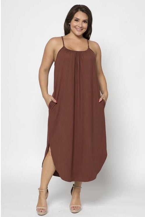 Midi Dress (Plus Size)
