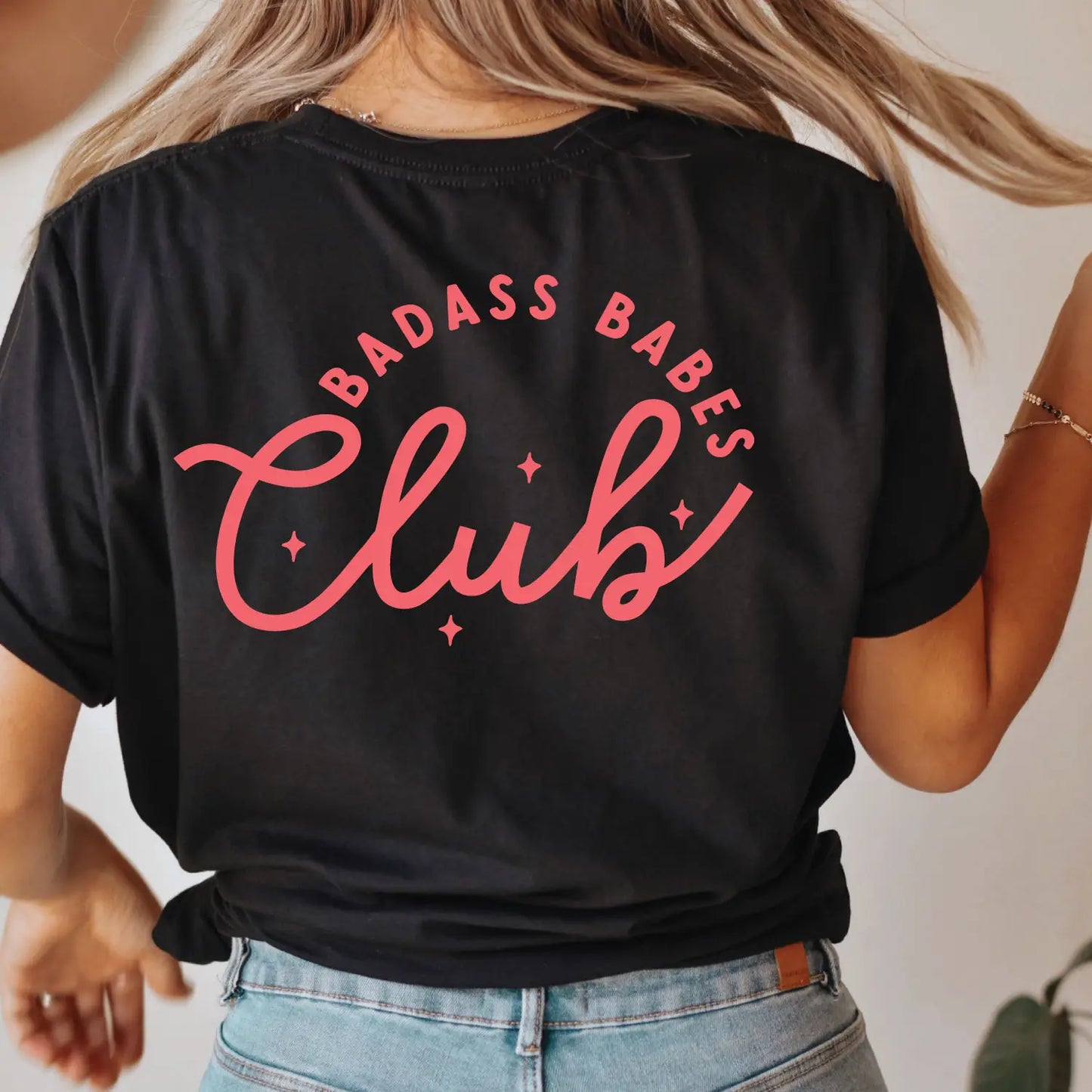 Badass babes club graphic tee