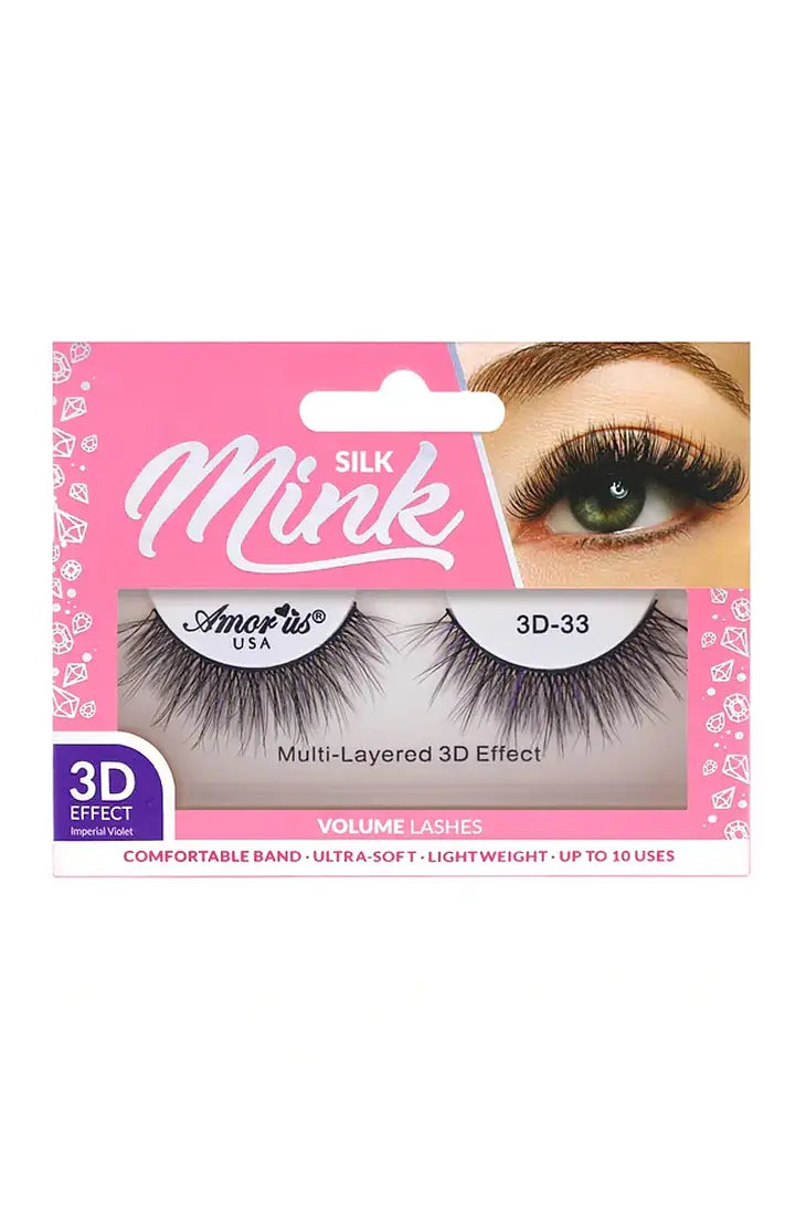 Silk Mink Eyelashes 3D-33
