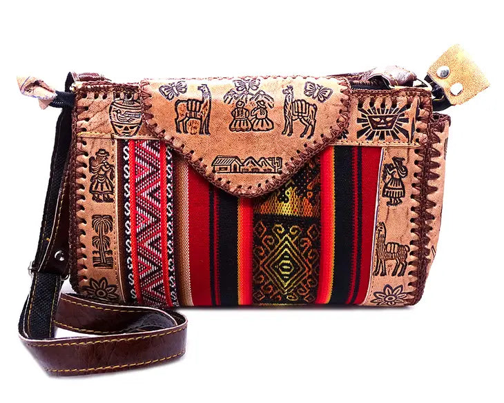 Large Leather Material Purse